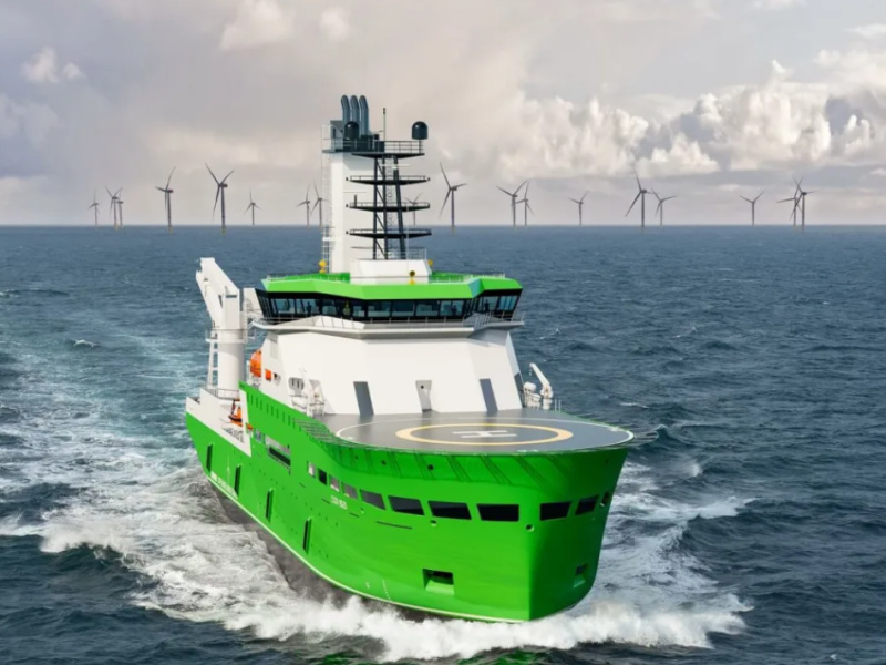 To the world’s most sustainable shipbuilder Maritime Professionals